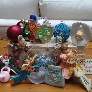 Lot of Christmas Ornaments